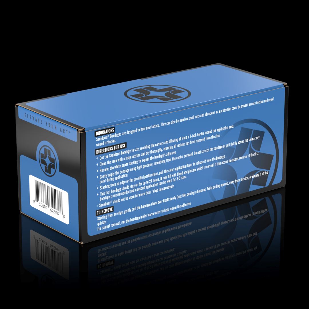 Original Tattoo Bandage Roll - Medium (6 in x 8 yd) Professional Roll Saniderm Tattoo Aftercare