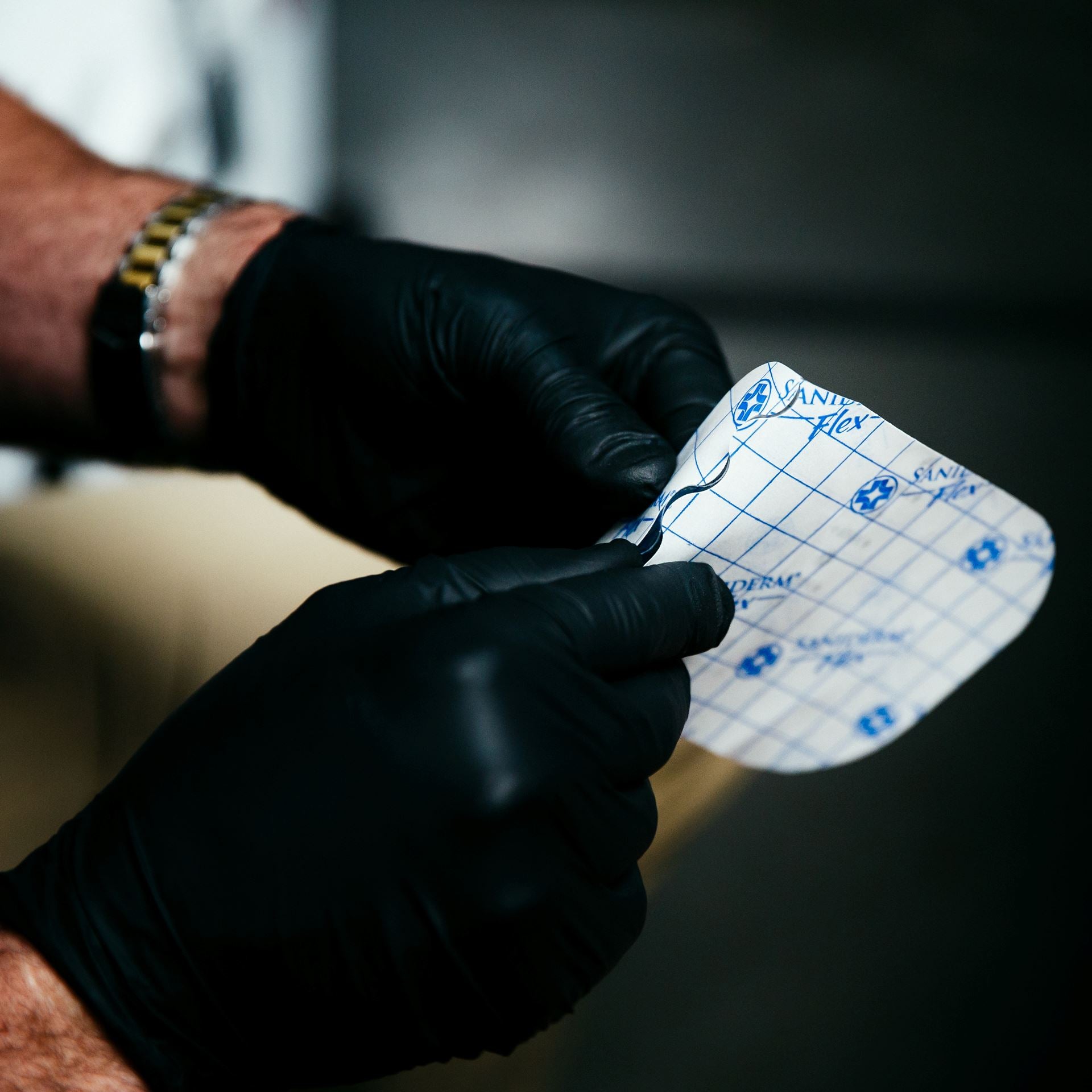 Flex Tattoo Bandage Roll - Personal (10.2 in x 2 yd) Saniderm Tattoo Aftercare