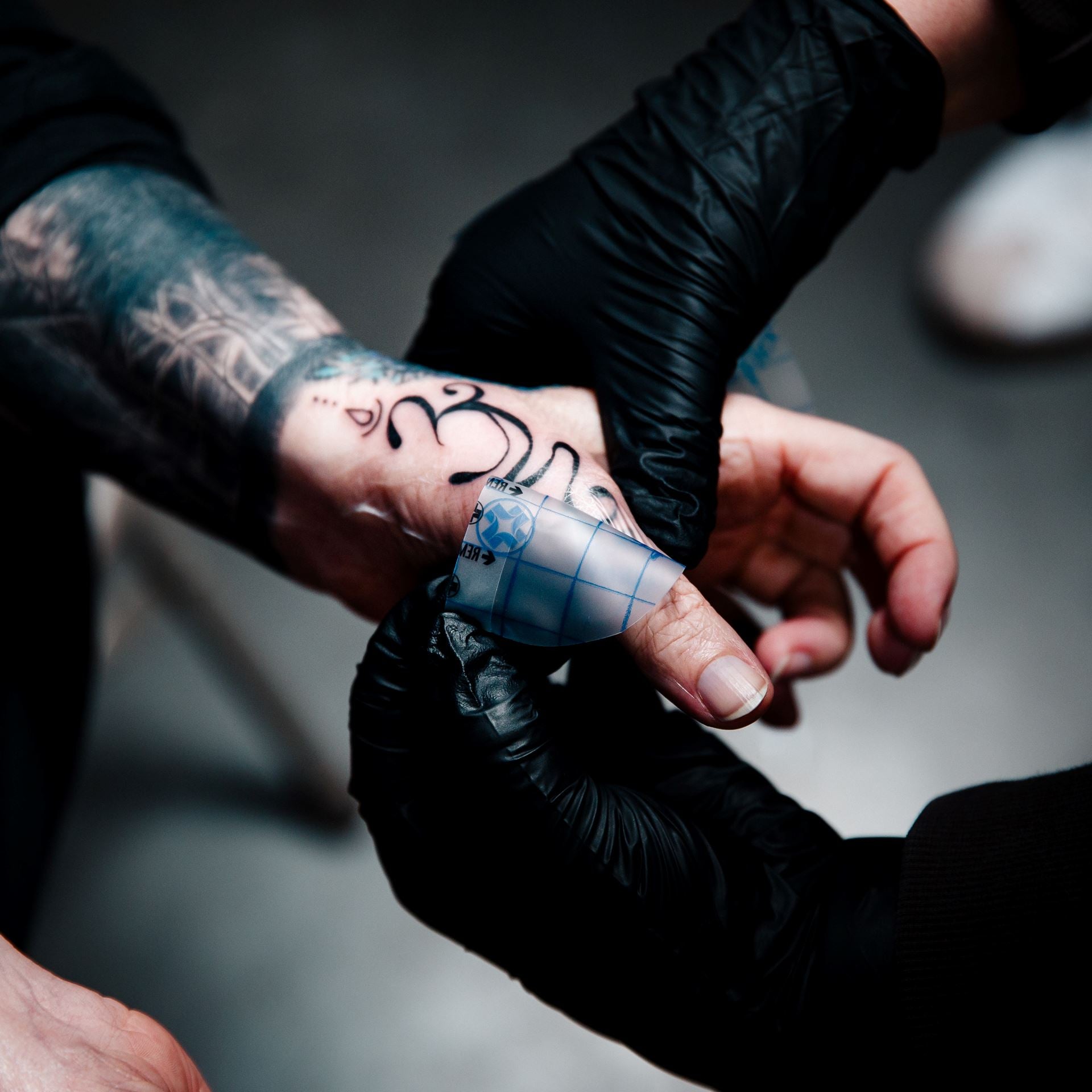 Flex Tattoo Bandage Roll - Personal (10.2 in x 2 yd) Saniderm Tattoo Aftercare