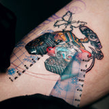 Flex Tattoo Bandage Roll - Personal (10.2 in x 2 yd) Saniderm Tattoo Aftercare