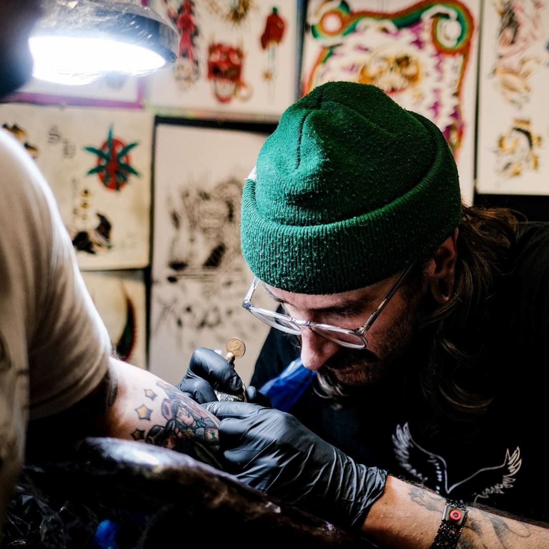 Saniderm Black Nitrile Gloves - Box Disposable Gloves Saniderm Tattoo Aftercare