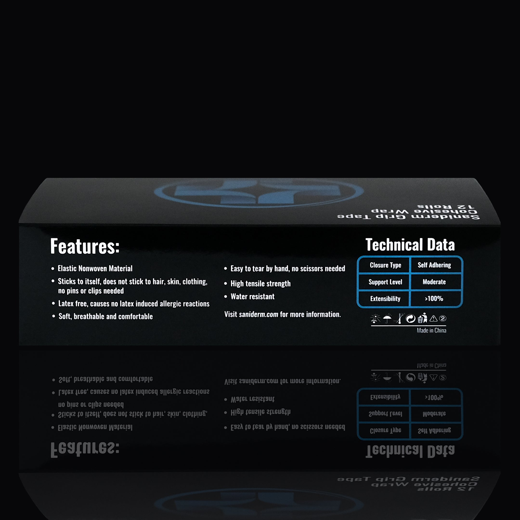 Tattoo Grip Tape (12 Count Box) Saniderm Tattoo Aftercare