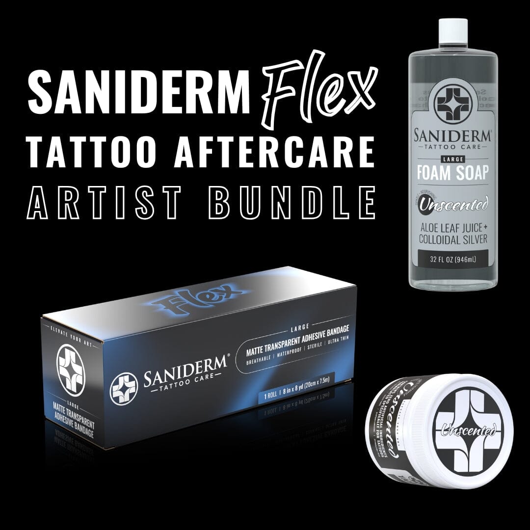 Artist Bundle Saniderm Tattoo Aftercare 