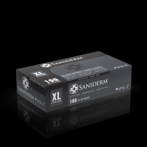 Saniderm Nitrile Tattoo Gloves - Box