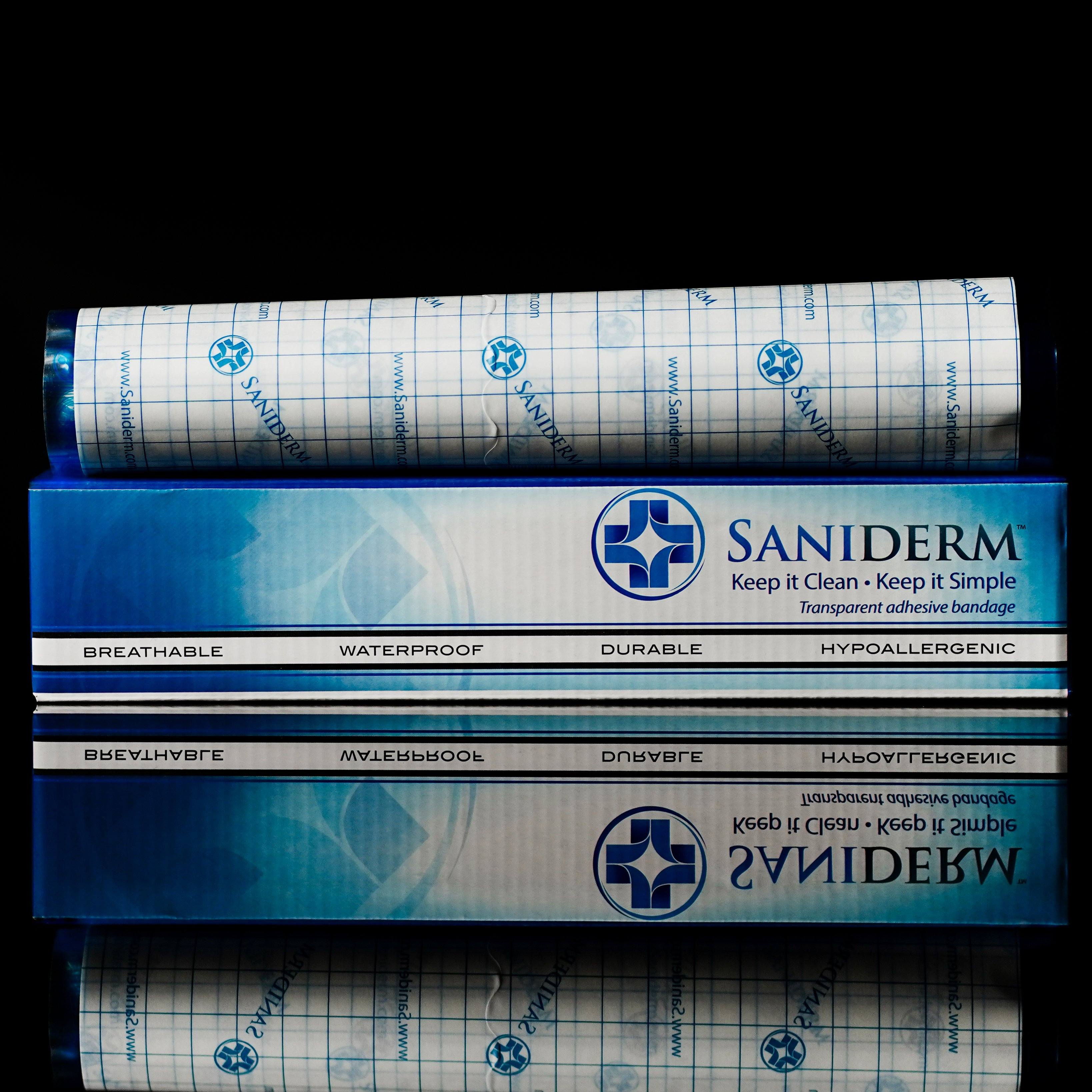 Saniderm 10.2 Inch x 2 Yard Personal Roll Personal Pack Saniderm Tattoo Aftercare 
